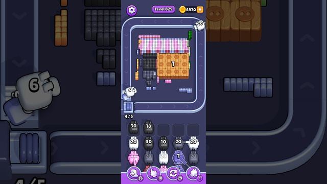 Прохождение 829 уровня Pixel Flow