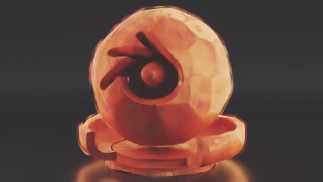 EASIEST Way To Make Painterly Animations In Blender 3D Procedural Shader - SouthernShotty