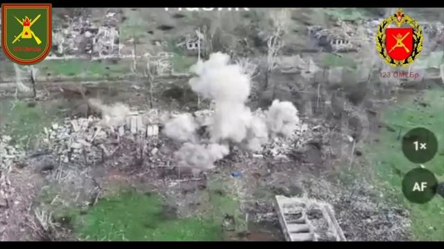 Слаженная работа штурмовиков 123 бригады Самарканда