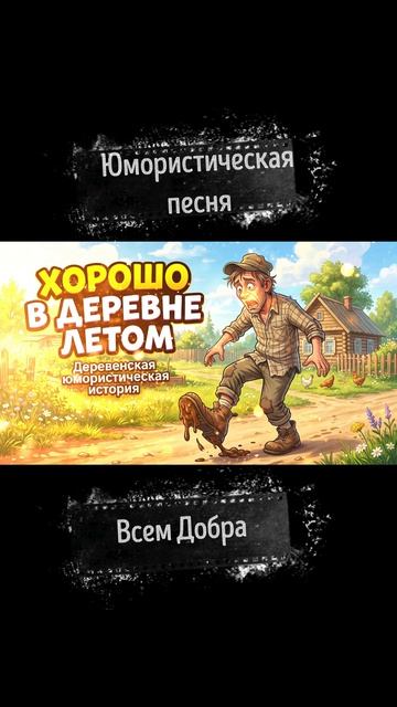Хорошо в деревне летом - Колхозный панк Смешная песня 2026