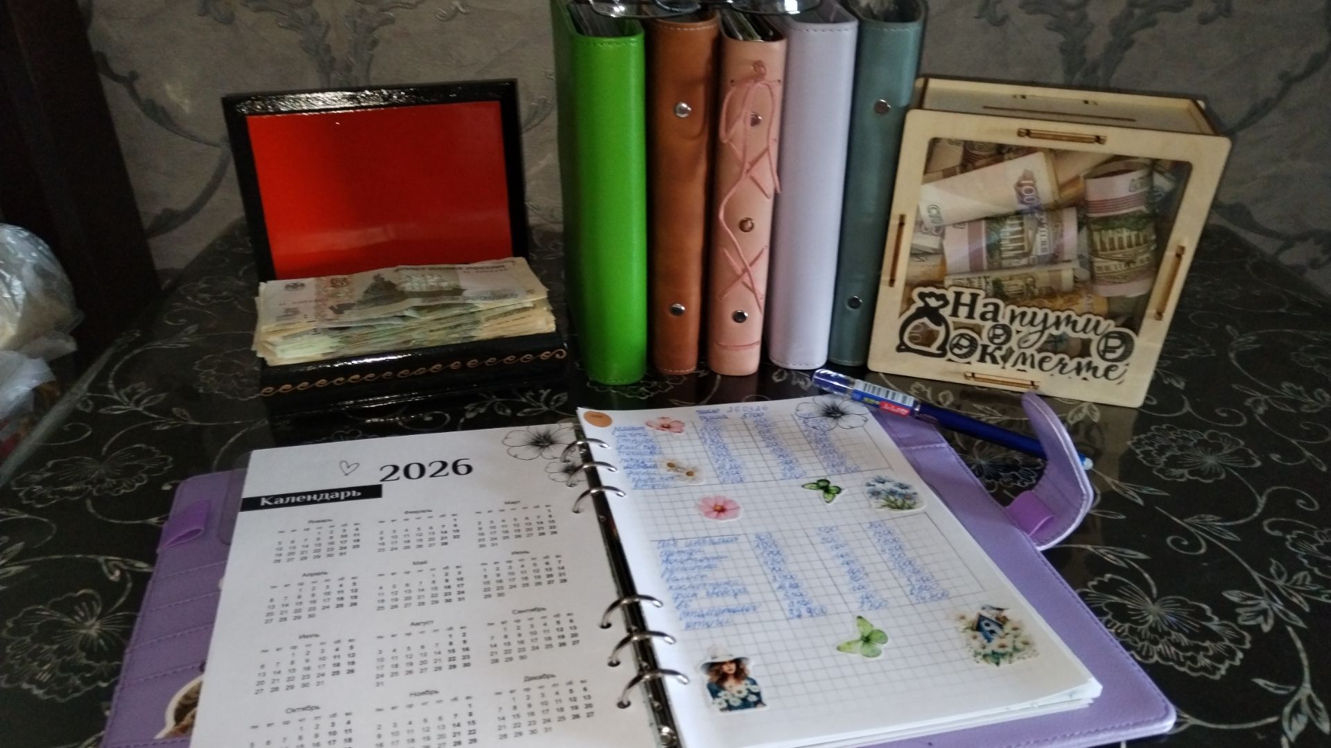 Распределение денег по конвертам. Аванс