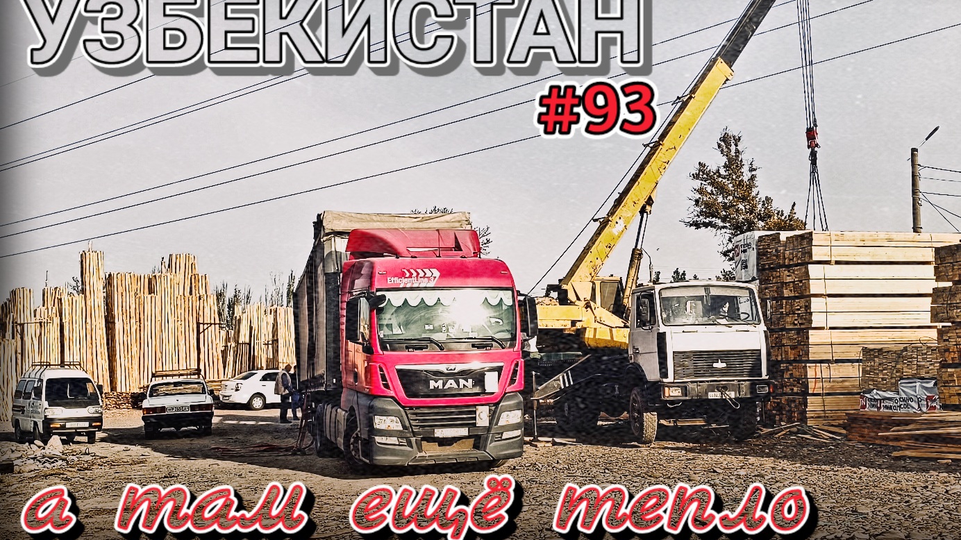 БЕЛАРУС В УЗБЕКИСТАНЕ  ОТ ГРАНИЦЫ ДО ТАШКЕНТА  БЕЛАРУС ДАЛЬНОБОЙ 93