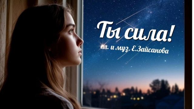 Песня Ты сила. Автор Е.Зайсанова