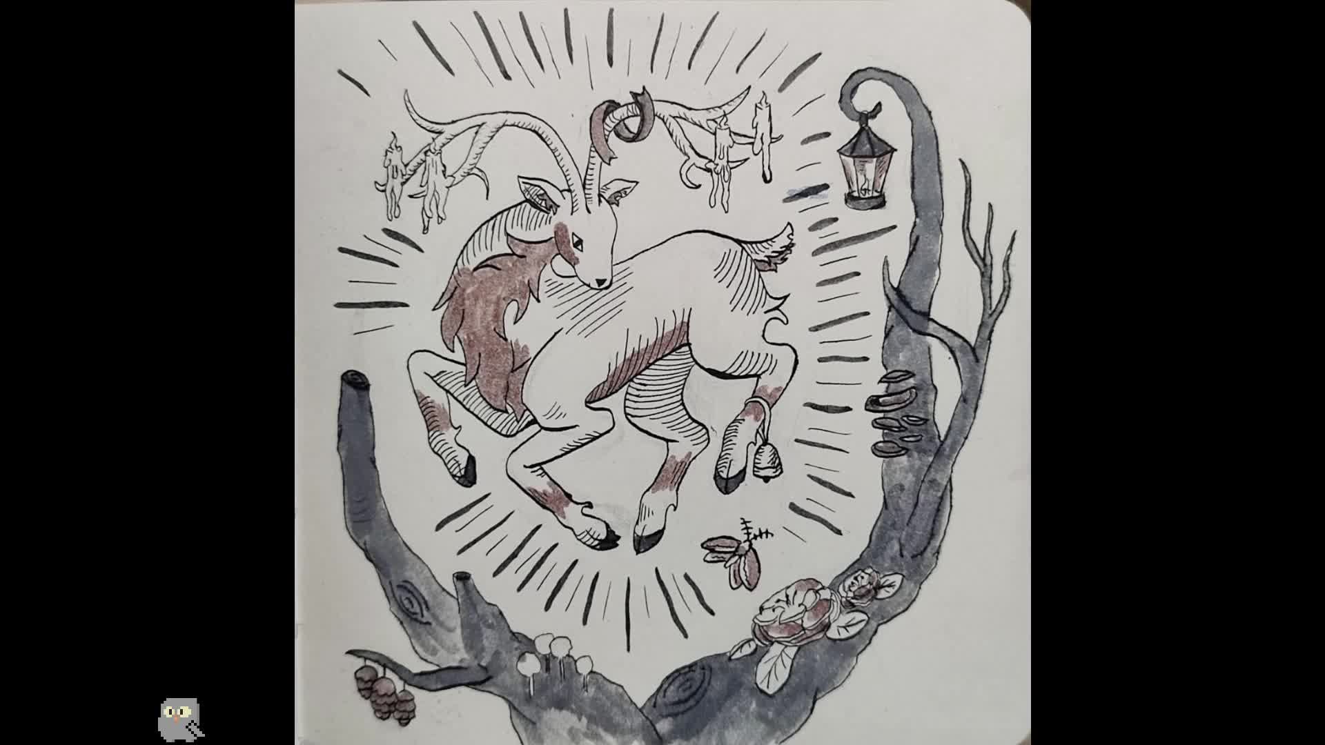 Рисуем миниатюру. Меломания. Общение.