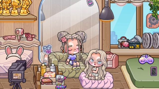 Одни мученья с этими волосами 