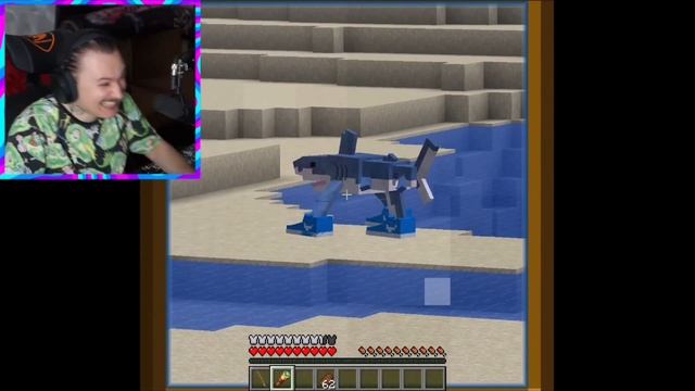 переделал каждого моба в итальянский  мем в Майнкрафт