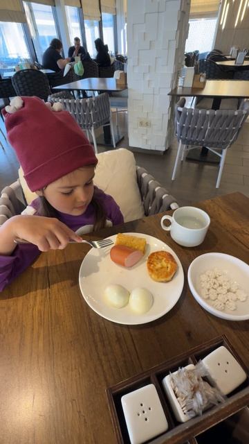 Крым 2026 Наш завтрак в отеле Рига в Щелкино. Азовское море крым Rigavillageresort щелкино