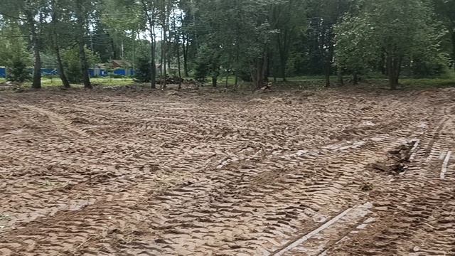 выравнивание участка