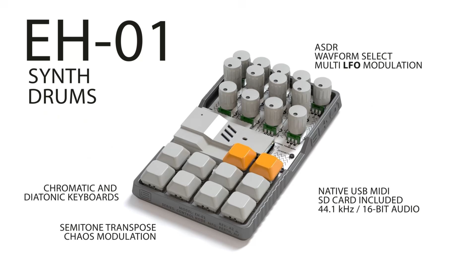 EdgeHog Synth Systems EH-01: Experimental Sound Engine