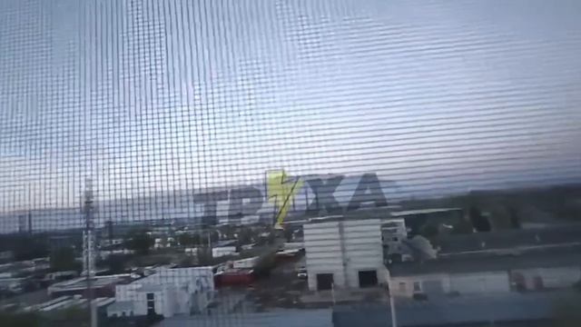 Удар по АЗС в Днепропетровскежесть ударная волна