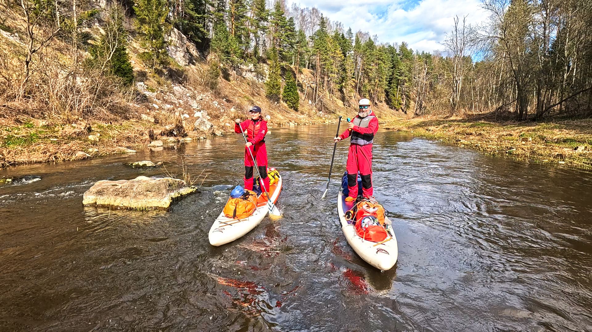 2 ночевки на реке Дёржа и SUP сплав