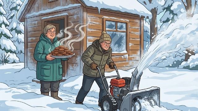 бабуля и дед