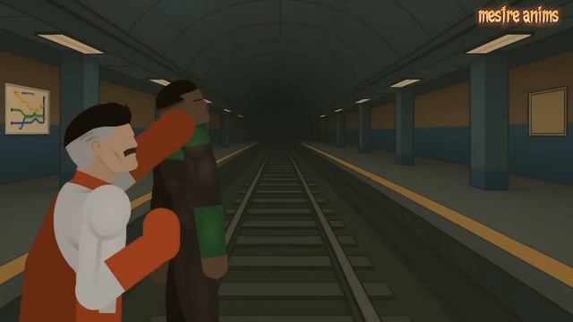 Omni Man против Лиги Справедливости - Анимация узлов на палочках