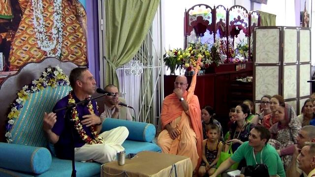 9.5 - 15.05.16.Лекция ЕМ Бада Харидаса прабху на Вьясапудже ЕС ИДС - 2ч
