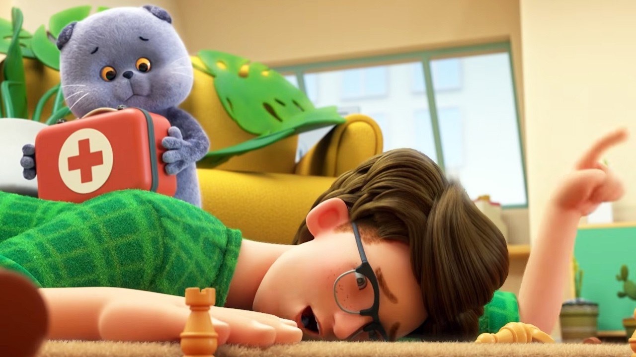 Кот Басик -  Мультфильм для детей