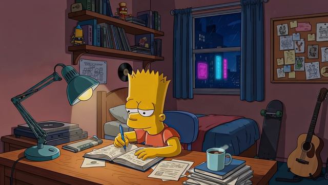 Красивая музыка для поздней учебы