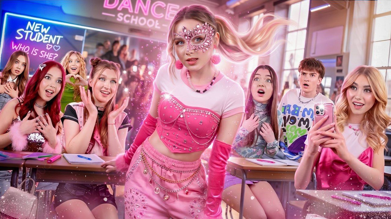 Девушка в Маске Прячет Лицо Чтобы Стать Популярной! Я Слишком Красивая Чтобы Показать Лицо