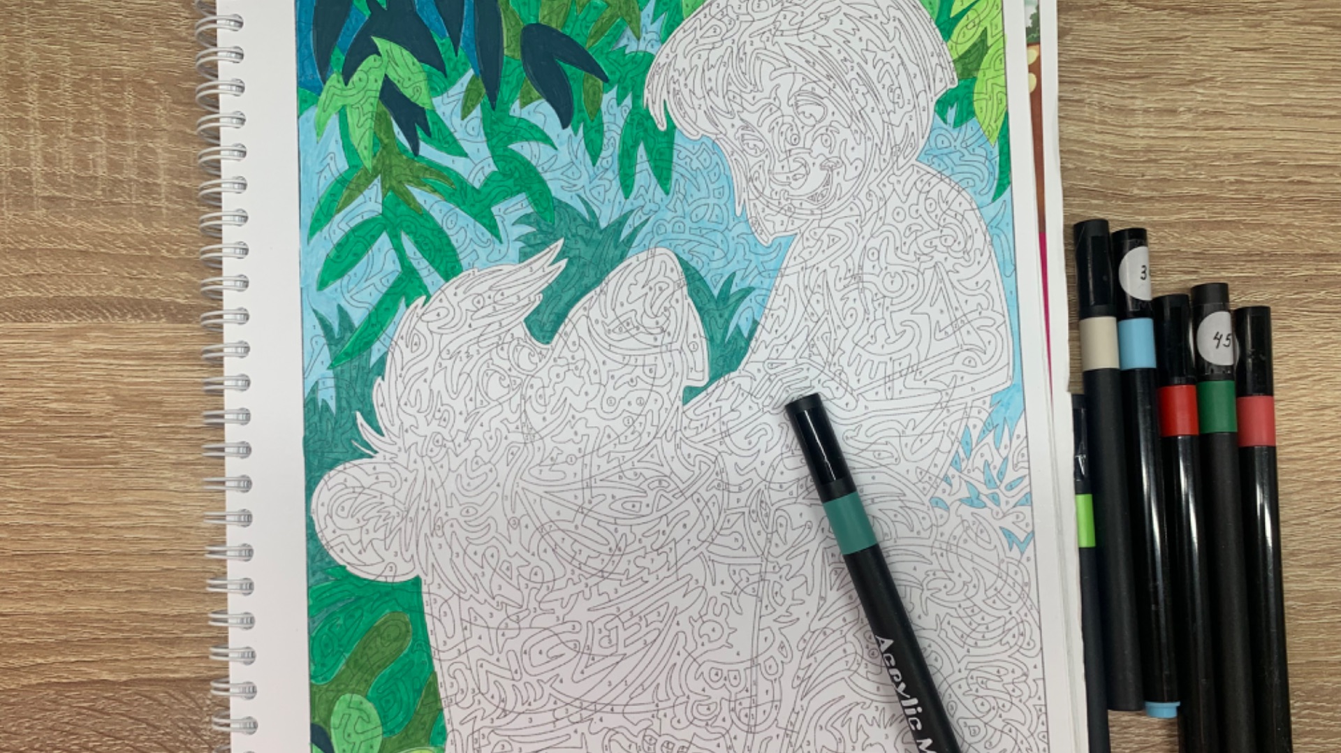 Челлендж Годовой марафон Раскрась свой год