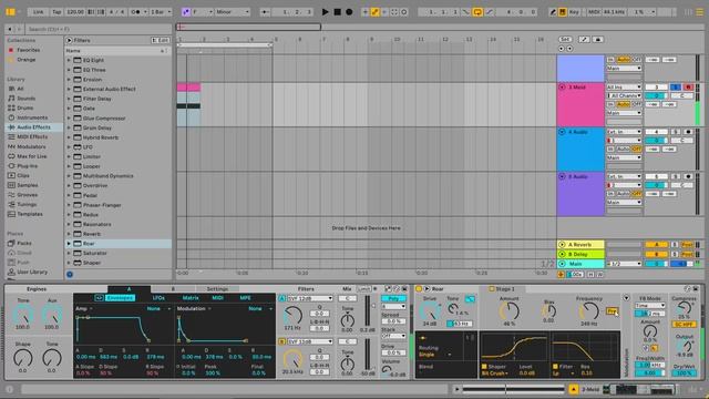 Курс 1  Разбор всех плагинов Курс 2 Урок 18 Roar в Ableton Live 12