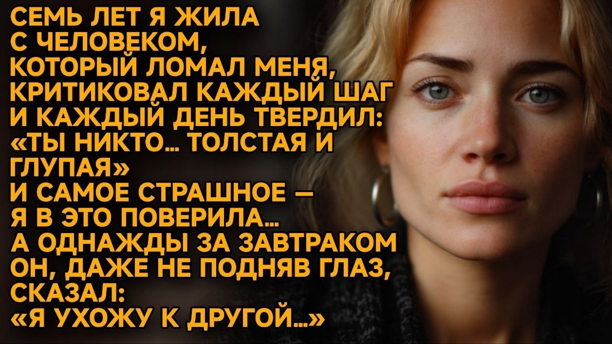 Он был уверен что сломал меня а я собрала себя заново. ВОПРЕКИ