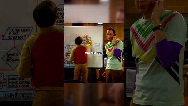 Теория Большого Взрыва  Шелдон и АЛГОРИТМ ДРУЖБЫ!  Звонок Барри Крипке 