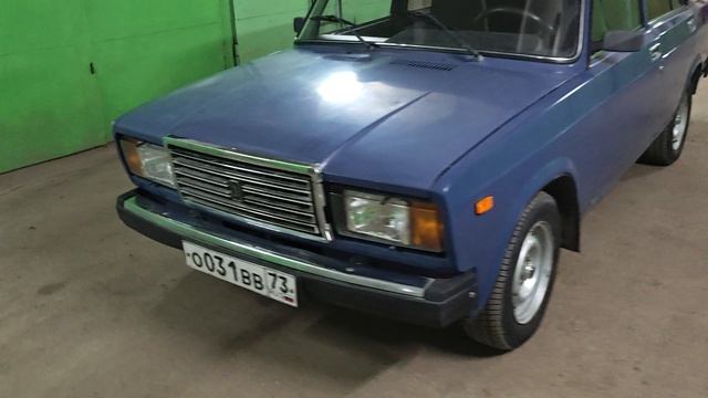 ВАЗ 2107 ПРОБЕГ 105ТЫС. КМ В РОДНОЙ КРАСКЕ ЕЗДИЛИ НА РЫБАЛКУ