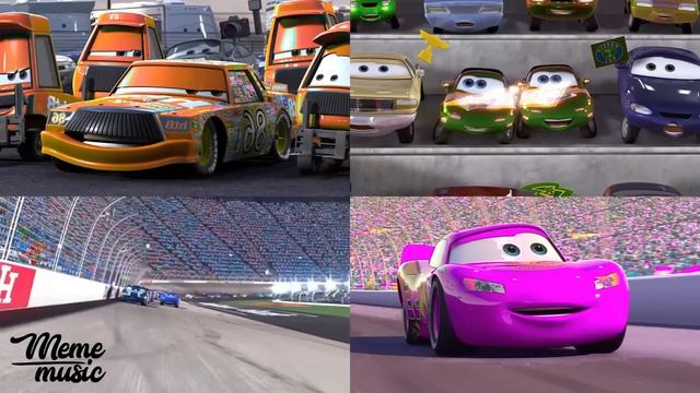 Mater Saves McQueen From LA Fire музыкальное видео - Coffin Dance Song COVER