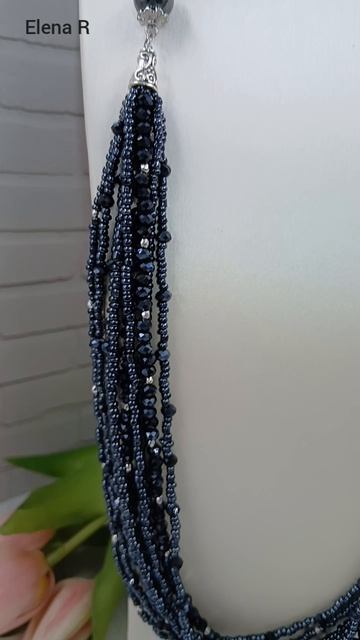 Колье Звездная ночь для Яны из Белгорода.