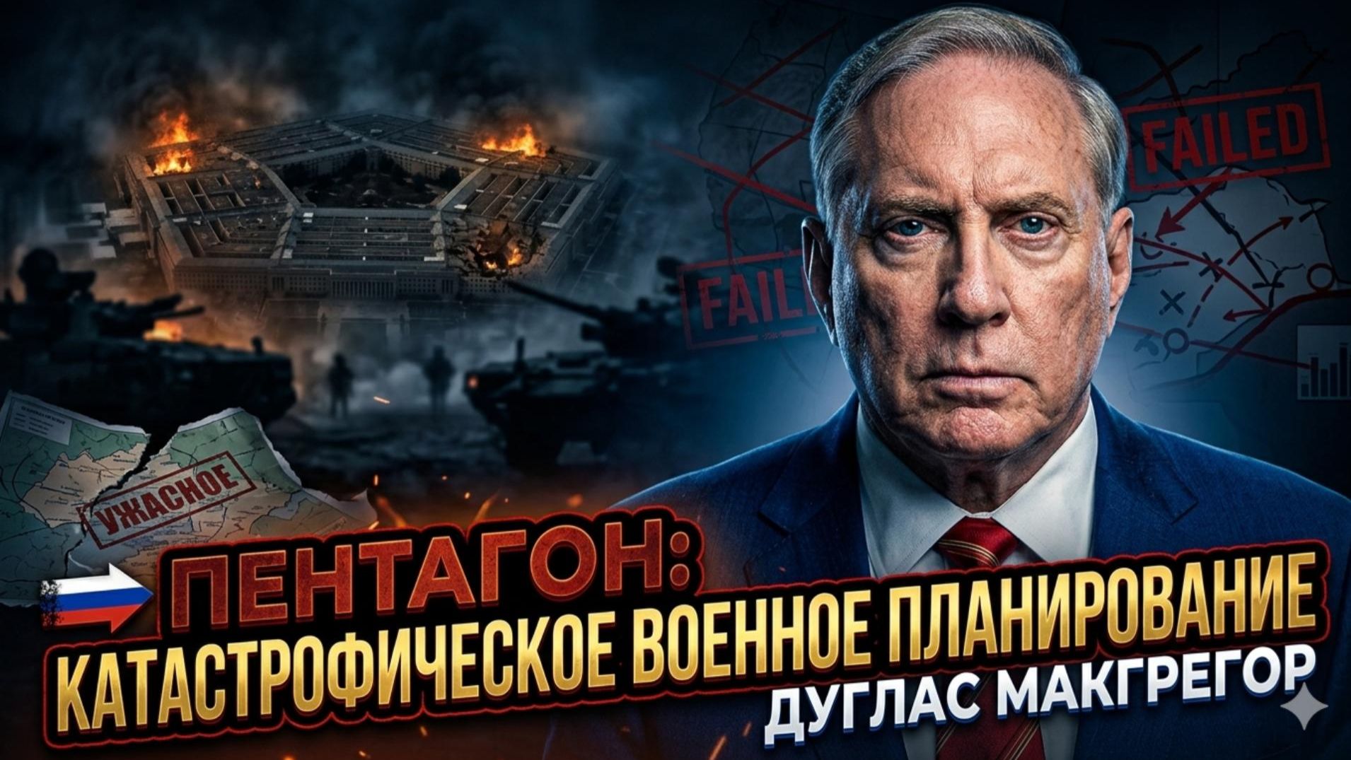 Дуглас Макгрегор  Пентагон готовит катастрофу: ужасные ошибки планирования войны