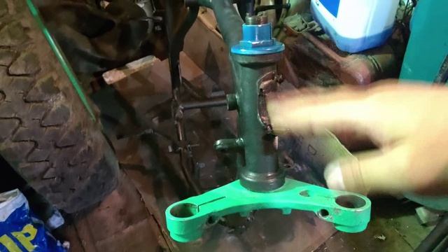 ИЖ-Юпитер-3. Собираем рулевую колонку.