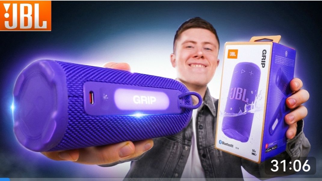 Карманная колонка JBL с OZON за 5 600.  Новинка  JBL GRIP сравнение с JBL FLIP 7