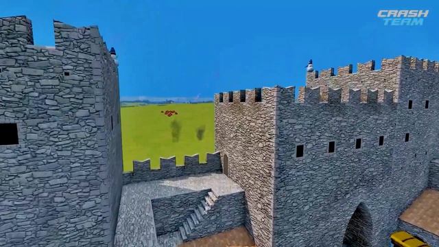 САМАЯ БОЛЬШАЯ МАШИНА против КРОШЕЧНЫХ МАШИН PIXAR! Защита замка в BeamNG.drive