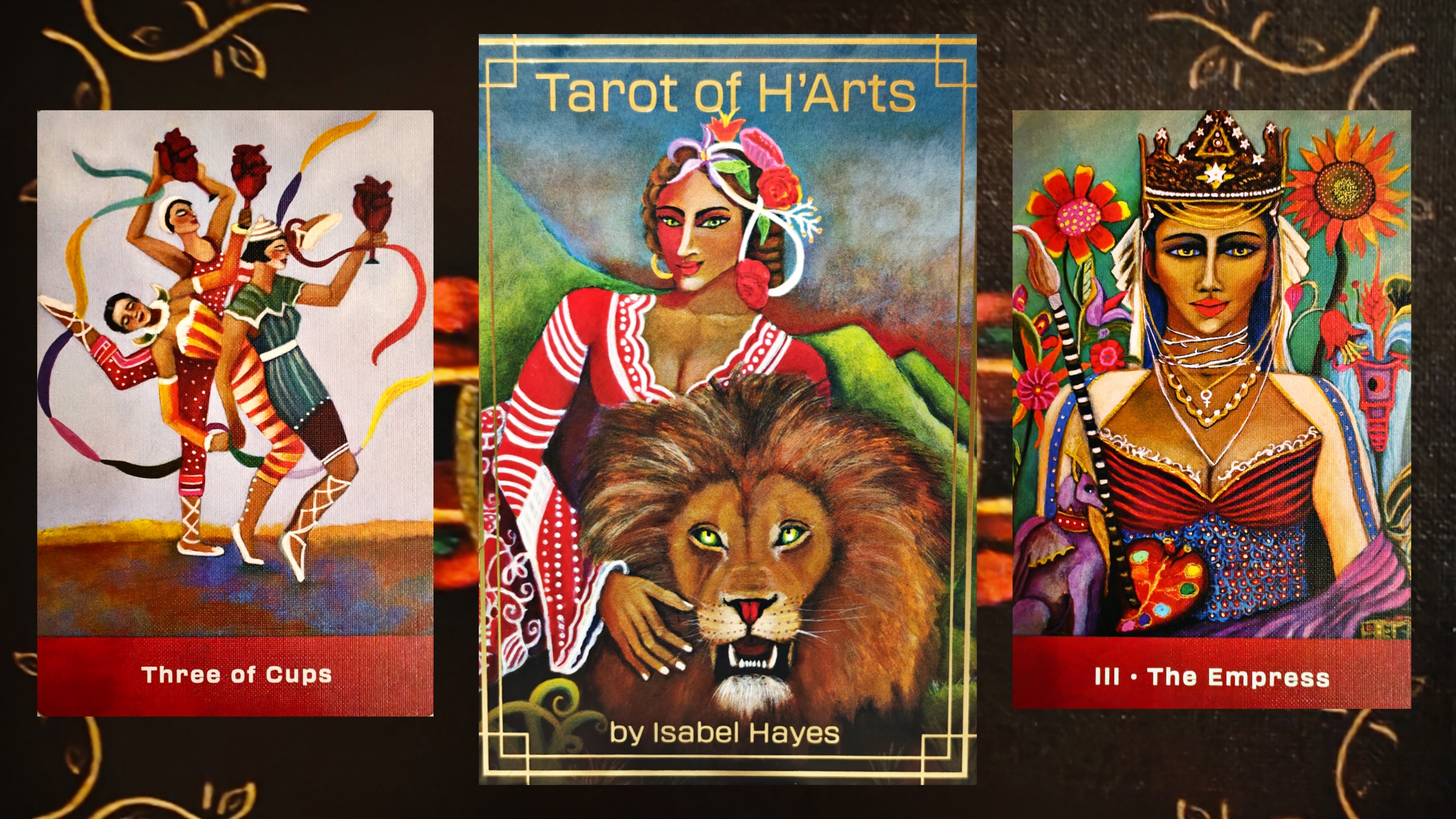 Обзор на яркую колоду таро Tarot Of HArts