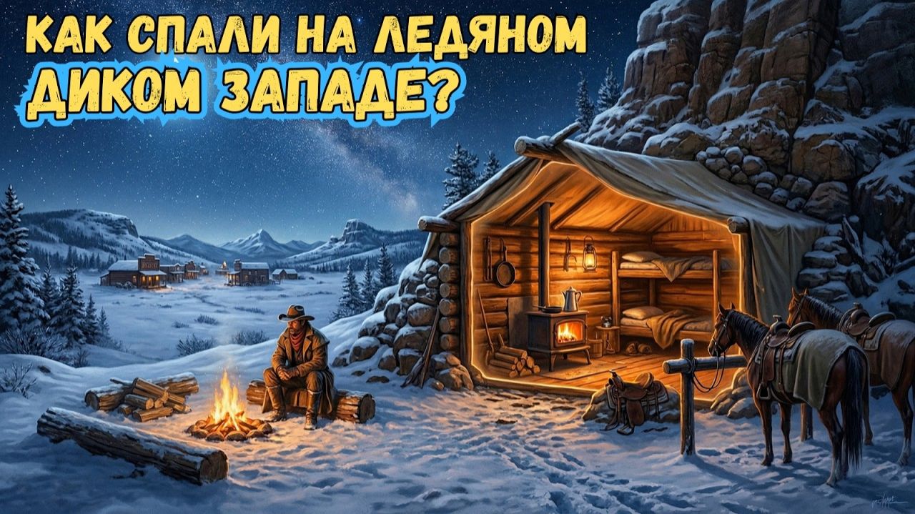 Как спали настоящие ковбои в заснеженной прерииЛекция для сна