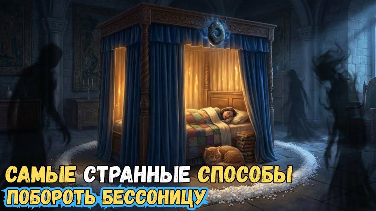 Что помогало заснуть нашим предкам  История на ночь