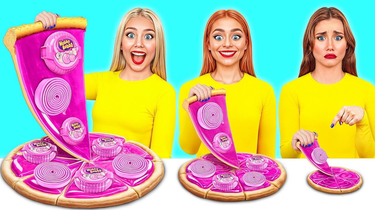 Большая Средняя или Маленькая Тарелка Челлендж  Кухонные Войны от Bubba DO Challenge