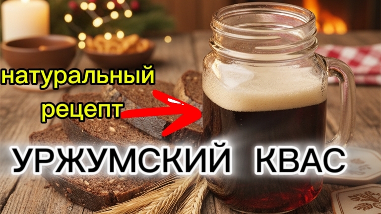 Домашний уржумский квас: традиционный рецепт