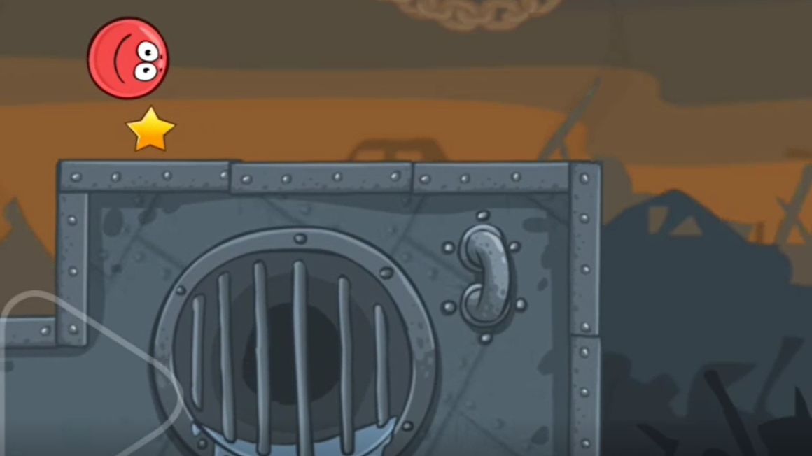 Красный шар.