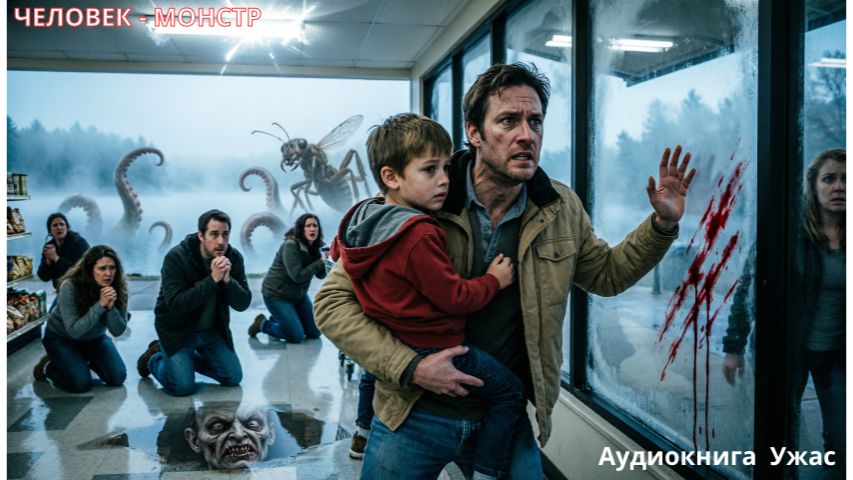  Аудиокнига Ужасы Туман сделал ход. Люди  звери.  Держись.