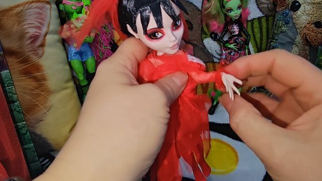 Монстр Хай две куклы в образе героев фильма Битлджус и Лидия. Сбывшаяся хотелка