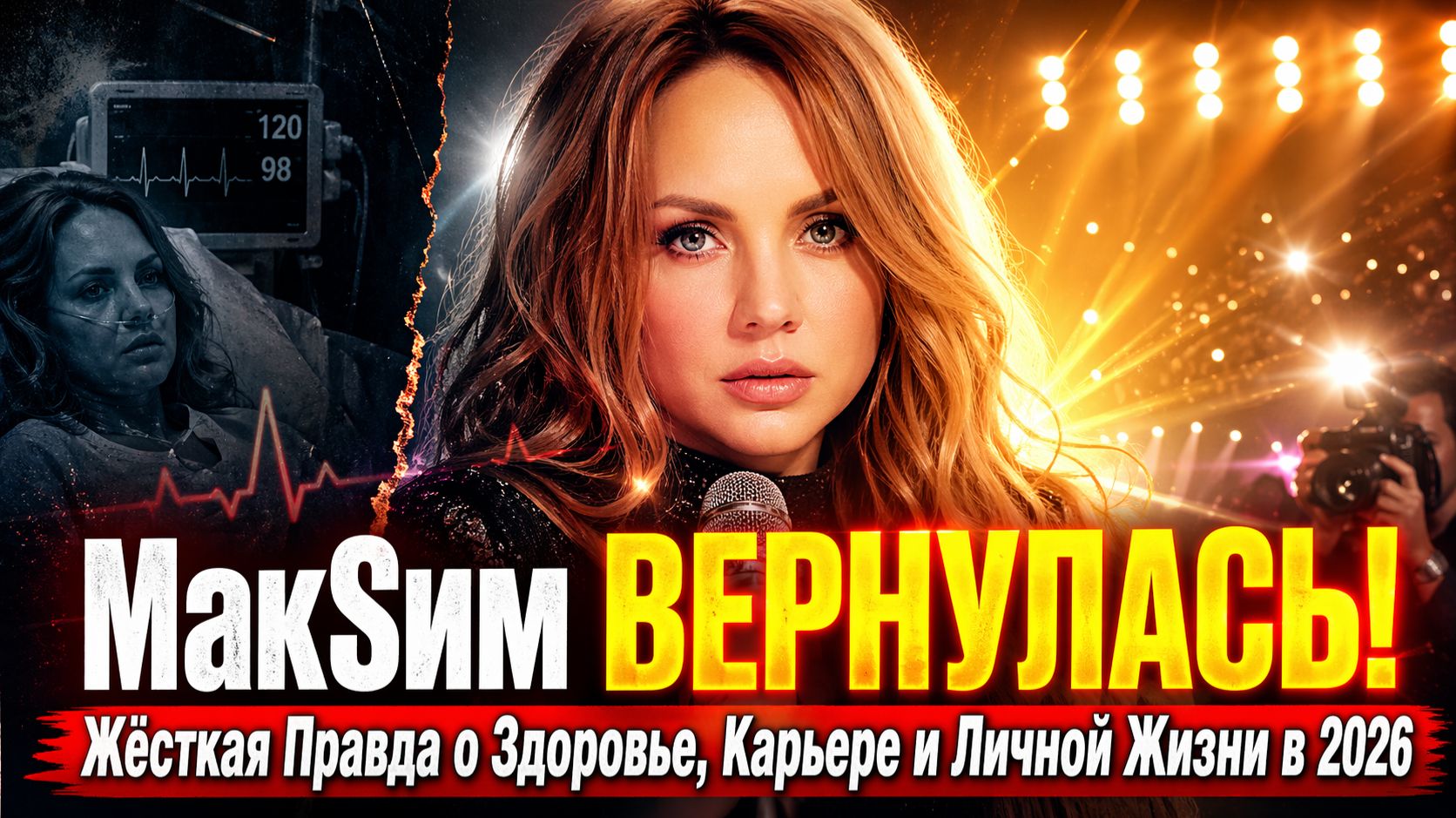 МакSим ВЕРНУЛАСЬ! Жёсткая Правда о Здоровье Карьере и Личной Жизни в 2026