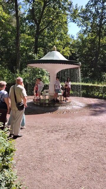 Петродворец. Фонтан Зонтик.