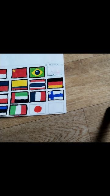 Рисую флаги стран День 13