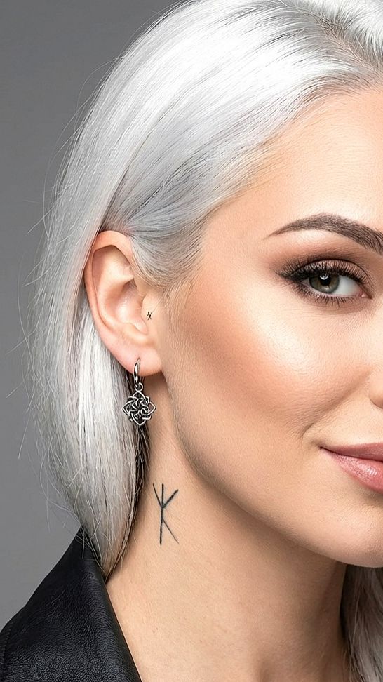 Длинные серьги кольца Орнамент власти ацтеков от StarfallShop