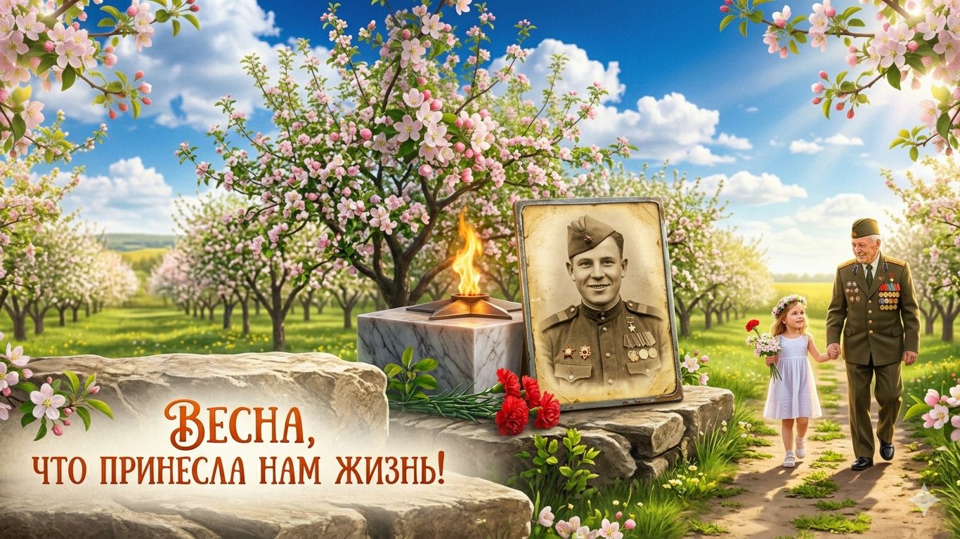 ВЕСНА ЧТО ПРИНЕСЛА НАМ ЖИЗНЬ!