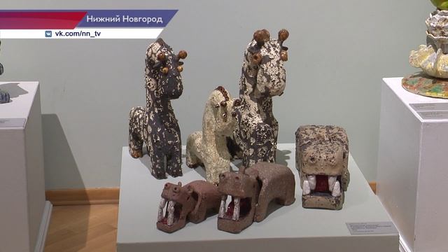 Выставка детской керамики открылась в НГХМ