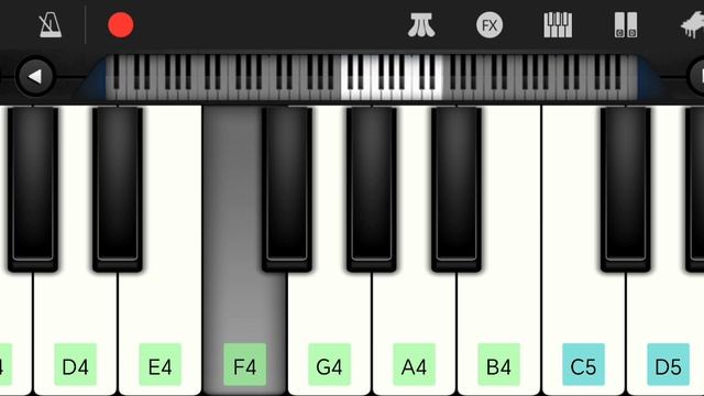 учу играть на пианино песню Happy Birthday