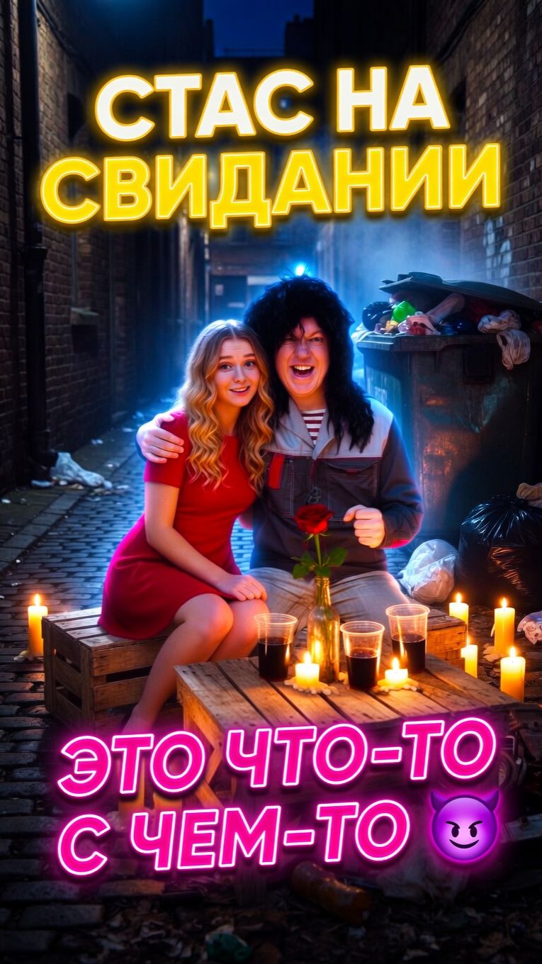  Стас решил устроить девушке настоящее романтическое свидание...