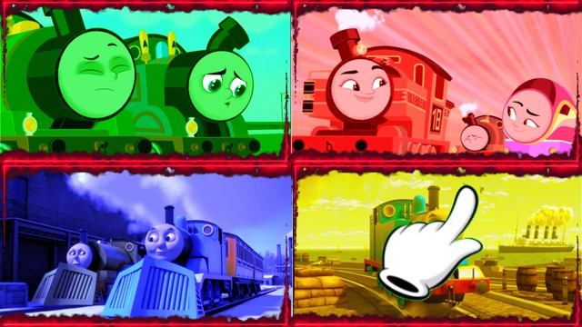 ПАРОВОЗИК ТОМАС стал ЗЛЫМ и ТАНЦУЕТ под музыку COFFIN DANCE 