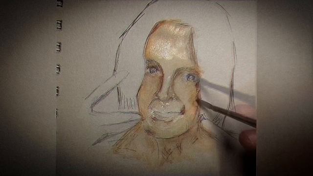 Рисую Альберта Кабуу